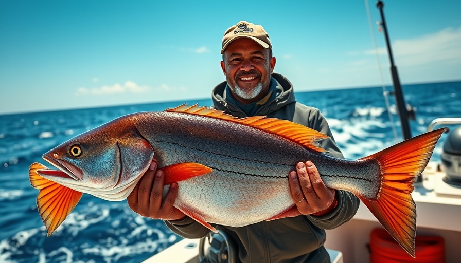 Florida Middle Grounds Fishing Adventure with a fisherman holding a large fish.