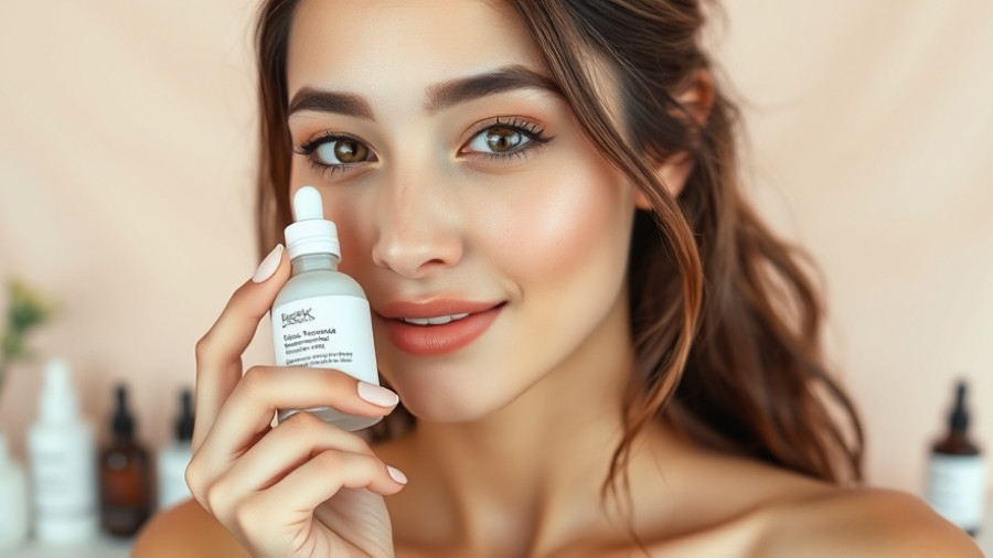 Young woman showcasing best night creams for glowing skin.