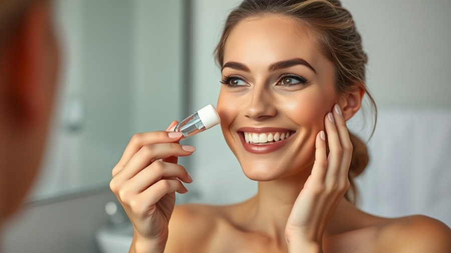 Woman applying eye cream, contemplating if eye cream is necessary