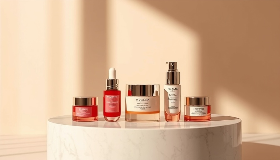 Luxury eye creams displayed on marble pedestal, best eye creams for wrinkles.