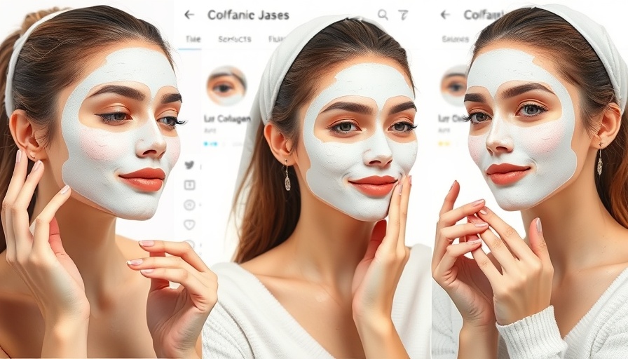 Women applying best collagen masks in modern skincare routine.