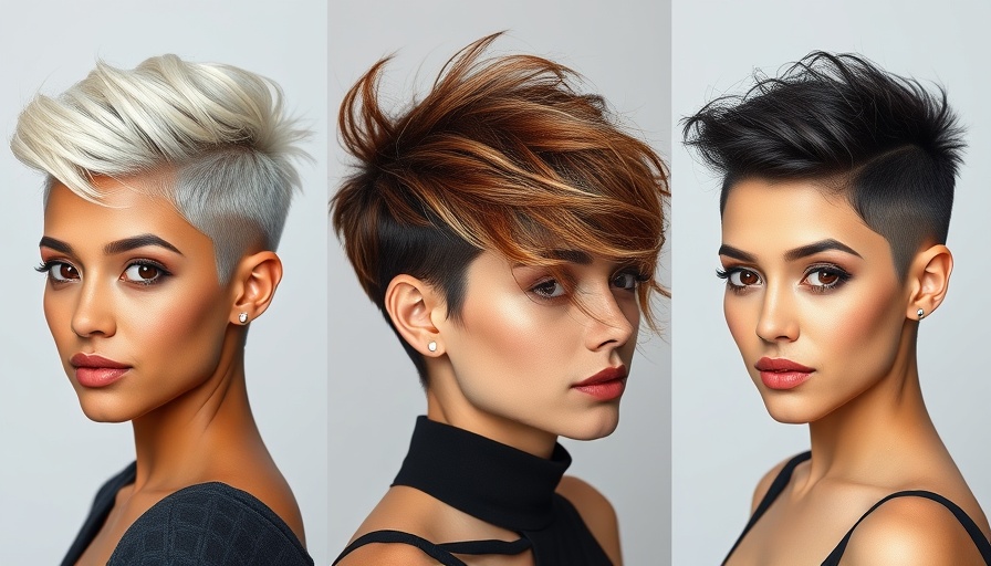 Trendy Bixie hairstyles for summer 2025.