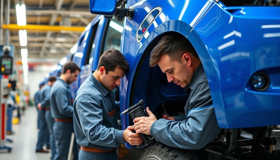 Stellantis $13B investment spurs detailed vehicle assembly in factory.