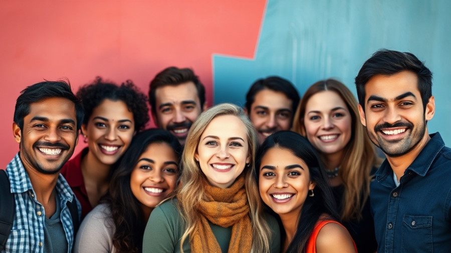 Group of four smiling individuals, The Long Christmas Dinner reading