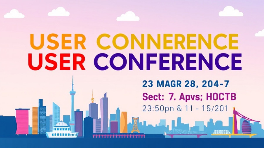 Conference banner for custom integration industry trends event.