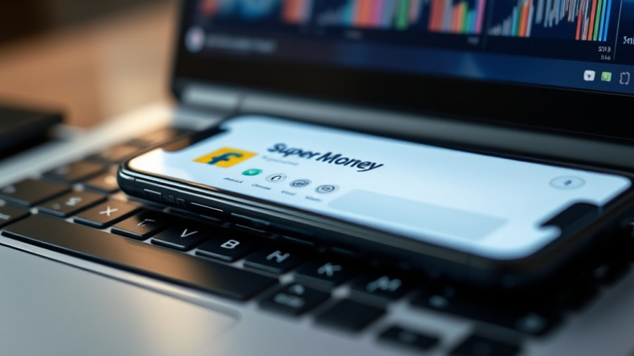 Flipkart Super.money app displayed on smartphone, partnership with Kotak.