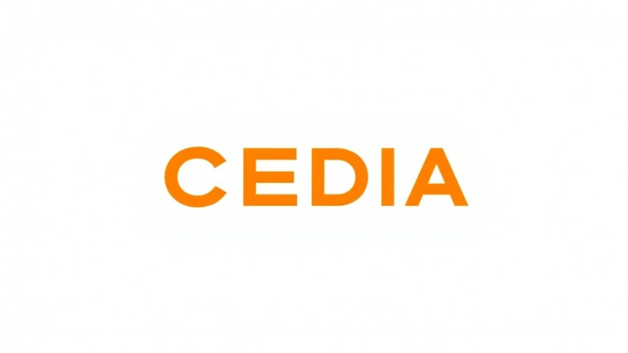 Clean CEDIA logo for Smart Home Technology Conference 2026.
