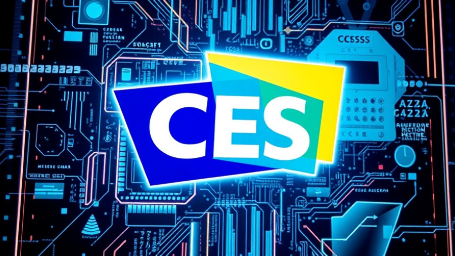 CTA’s 2026 Board Leadership futuristic CES display.