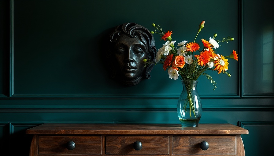Queens townhouse renovation with elegant console table and decor