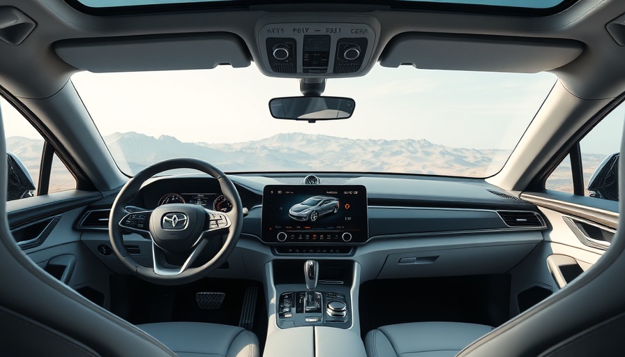 Car climate controls on modern touchscreen dashboard in sleek interior.