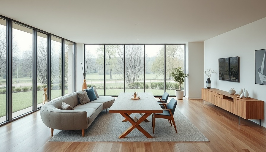Modern home design trends with minimalist living room.