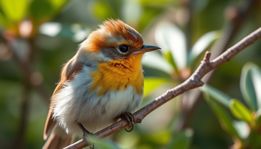 Southern Florida bird perched on branch in winter environment.