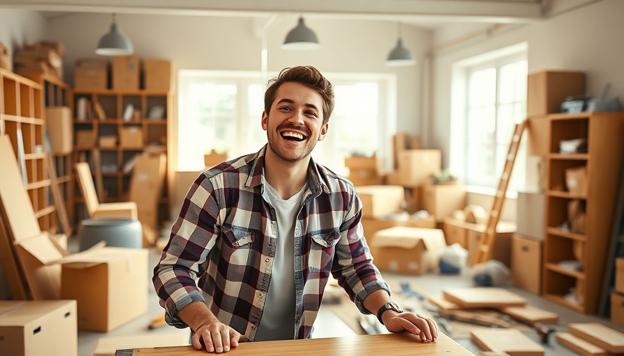 Manage renovation stress with a joyful approach during furniture assembly.