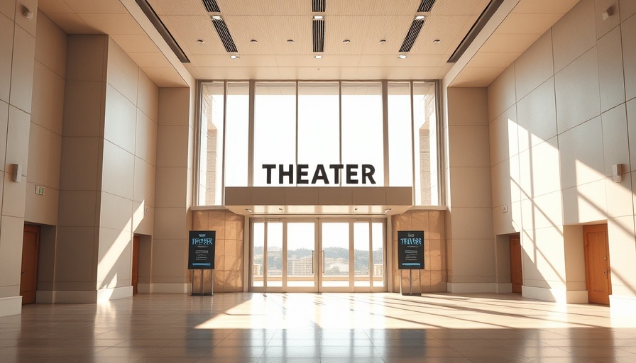 Stranahan Theater entrance for Broadway Musicals in Toledo 2025-26.