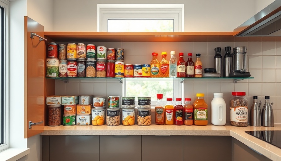 Organized kitchen cabinet illustrating effective home organization tips