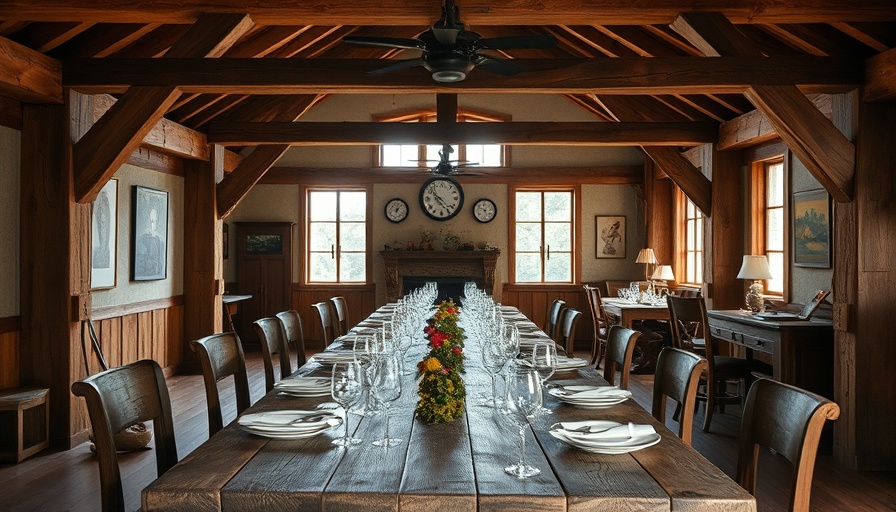 Creative Reuse Project Hotel Rumour dining room with rustic decor.