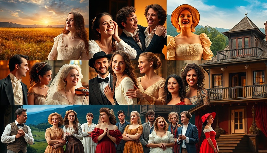 Collage of Broadway musicals that won Best Picture at the Oscars.