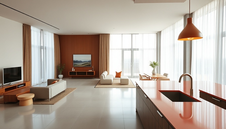 Le Corbusier apartment renovation with minimalist design and modern furnishings.