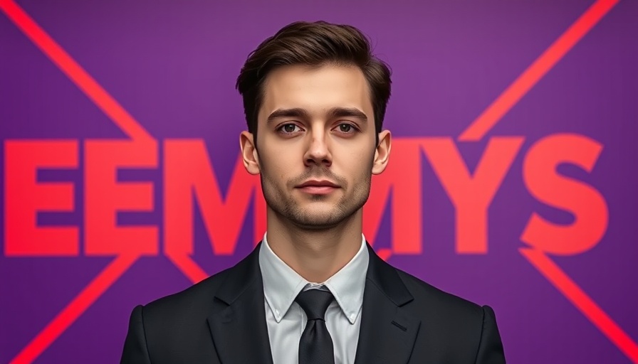 Vanya lottery tickets event attendee in formal suit.