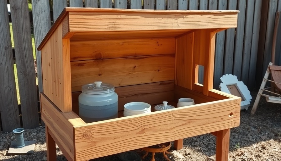 DIY chick brooder plans outdoor setup with wooden structure.