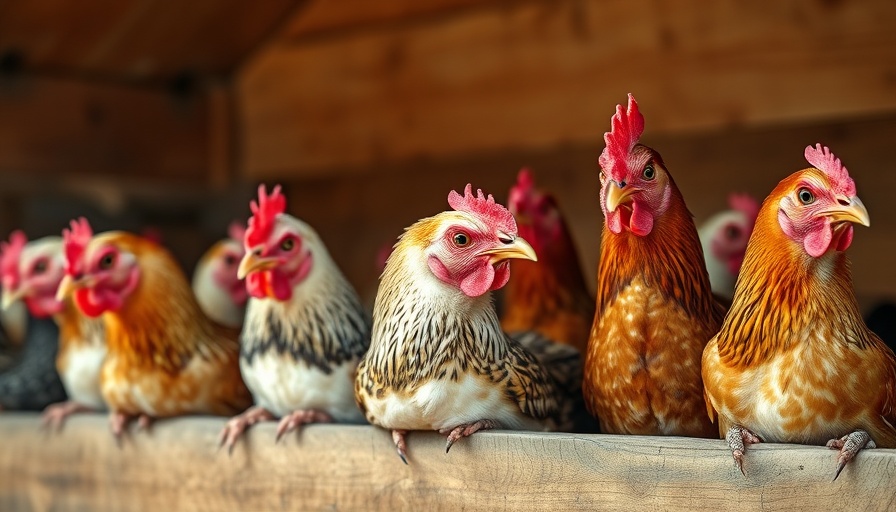 Chickens in a coop amid New Jersey bird flu outbreak