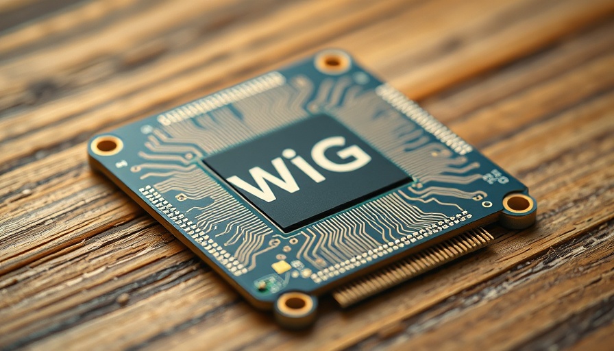 WiGig PCB chip for human detection in home automation.