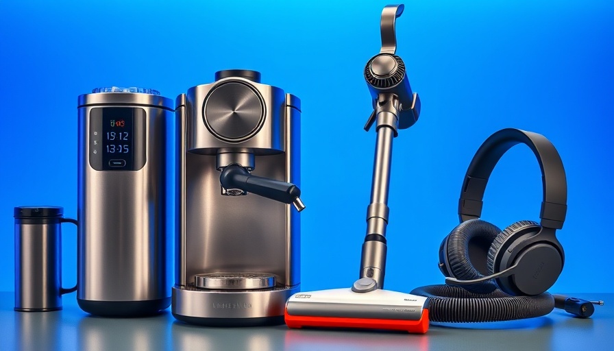 Amazon Spring Sale 2025 Deals: Espresso machine, vacuum, headphones on display.