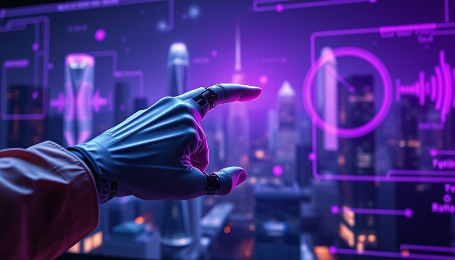 Futuristic interaction for Kinaxis Planning One in manufacturing.