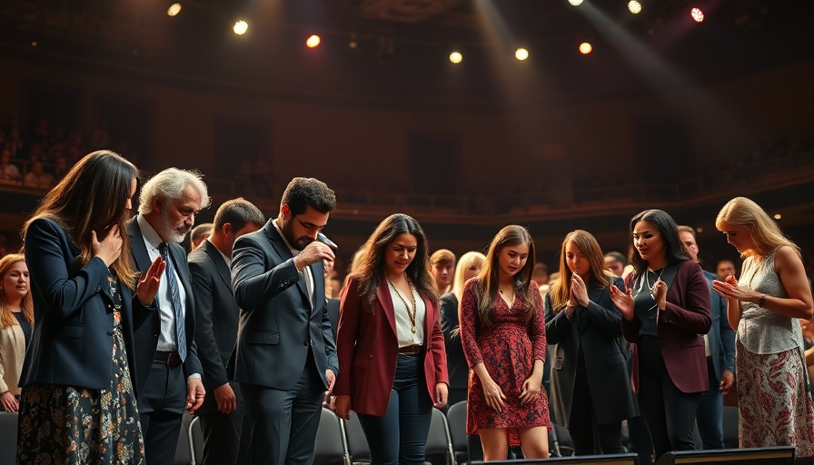 Performers bow on stage at Guster Kennedy Center FINN concert.