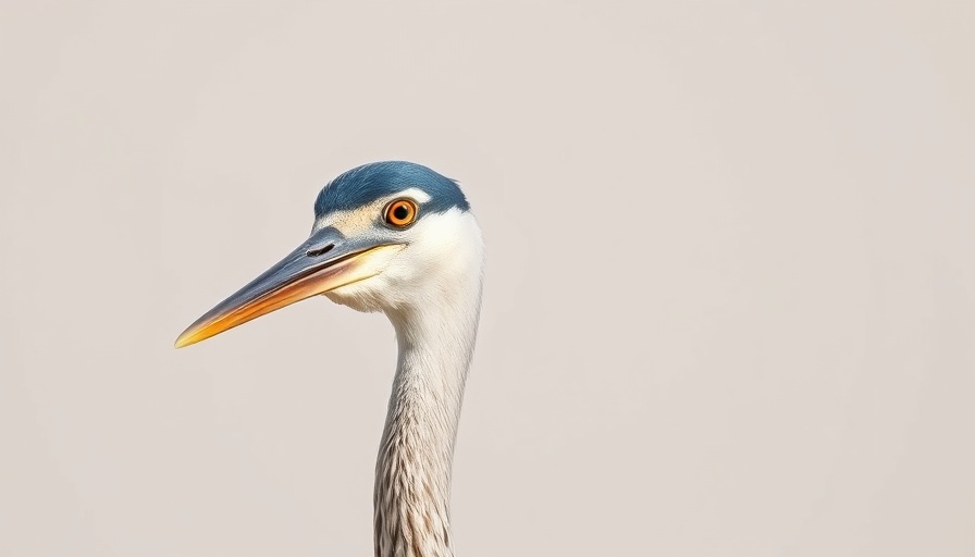 Close-up of a long-billed bird, highlighting 'Birds We've Lost' theme.