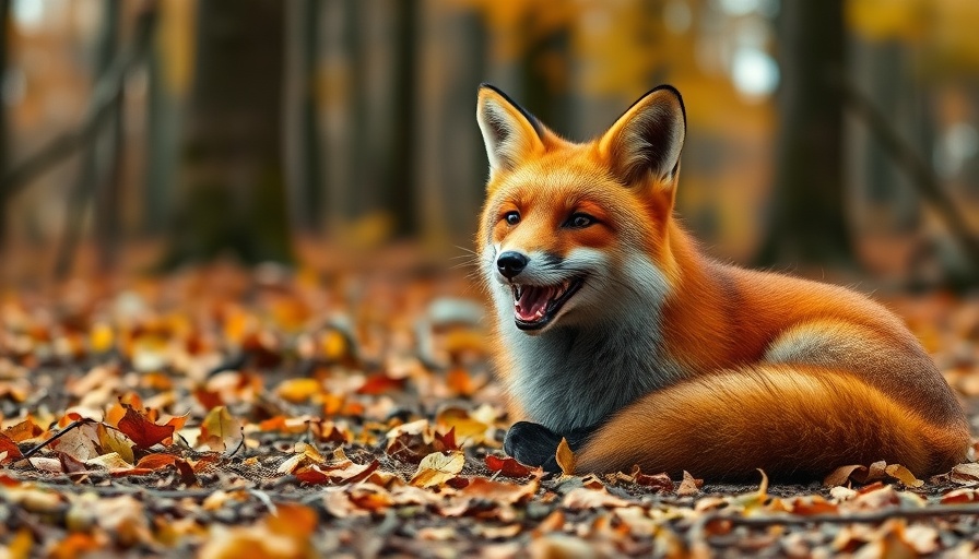 Alert red fox in forest tests positive for bird flu.