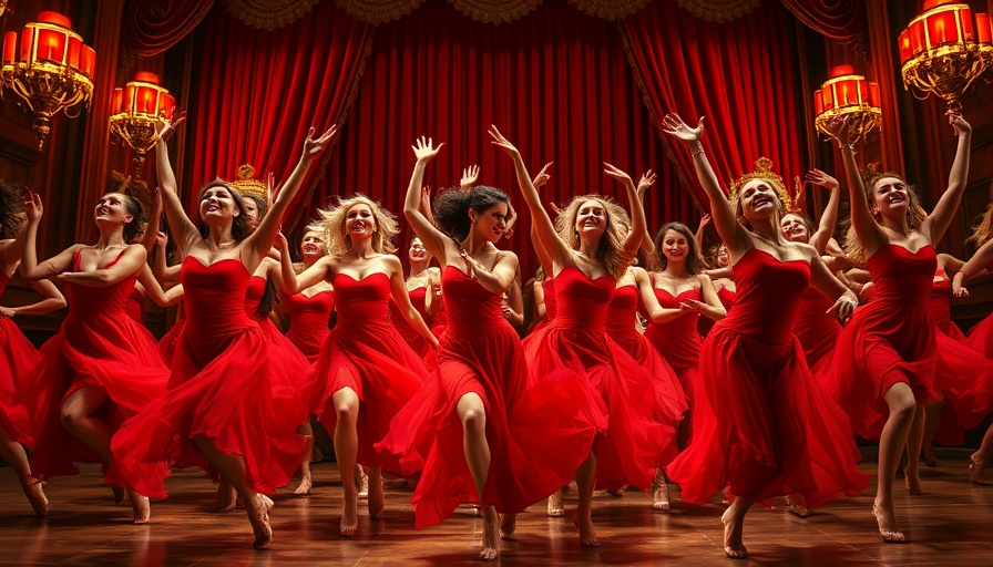 BOOP! THE MUSICAL Broadway cast energetically performing on stage.