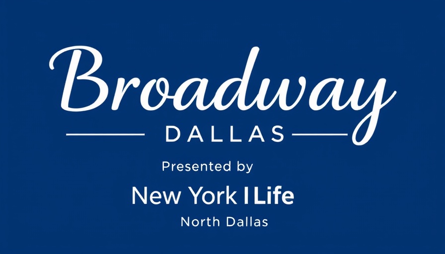 Broadway Dallas High School Musical Theatre Awards nominees logo