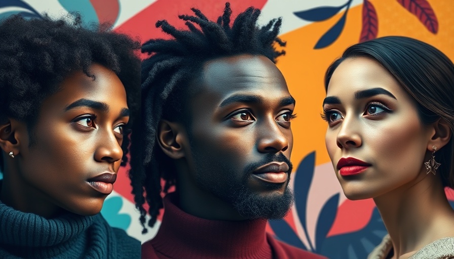 We Are Gathered Arena Stage diverse portraits, vivid expressions.