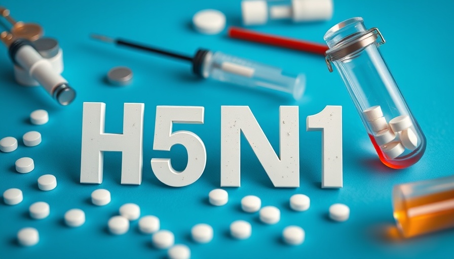 Medical focus on H5N1 bird flu human health risk.
