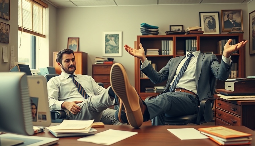 2025 Tony Awards Featured Actor Category, dynamic office scene, photorealistic.