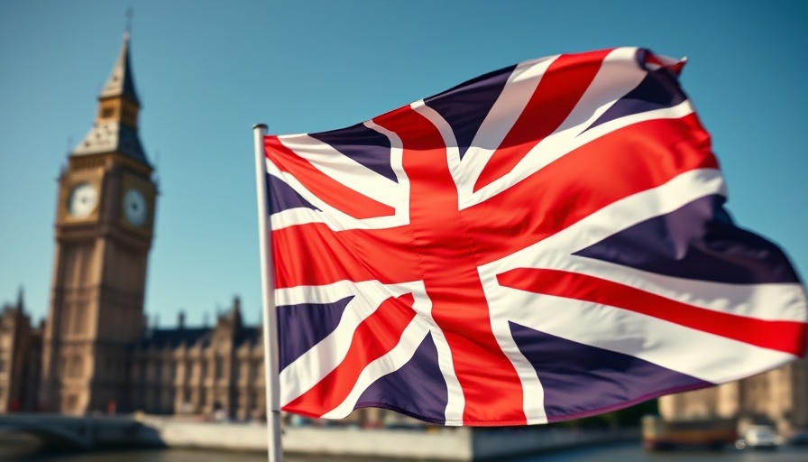 UK flag and Big Ben symbolizing UK start-ups funding crisis.
