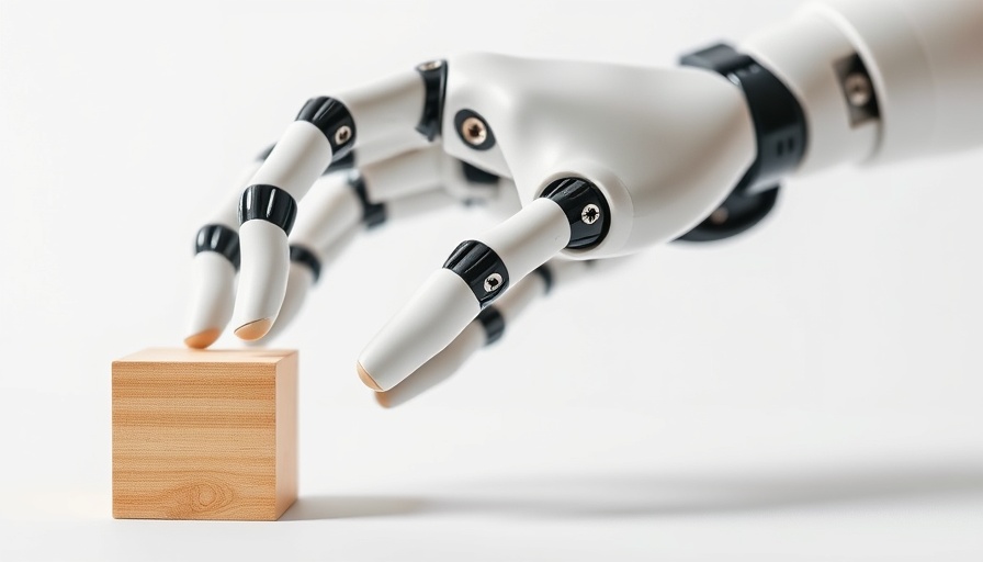 Robotic hand assembling cube, illustrating foundation model for robotics.