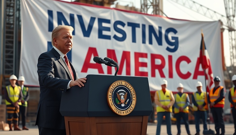 President speaks at construction site on unfreezing climate funding.