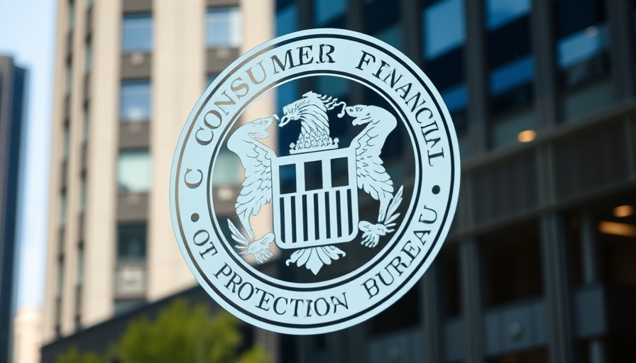 Consumer Financial Protection Bureau emblem reflecting workforce dynamics