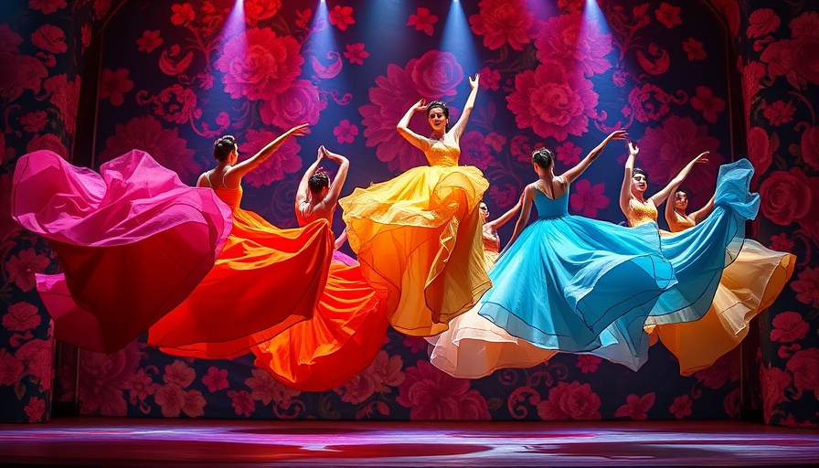 Real Women Have Curves reviews: vibrant stage performance scene.