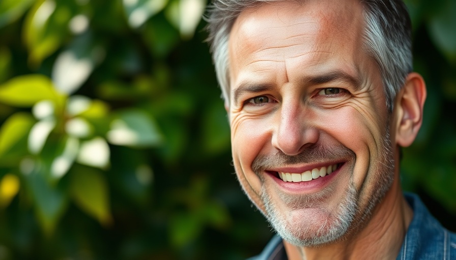 Dr. Jeffery C. Bird Legacy Award, smiling middle-aged man portrait, leafy background.