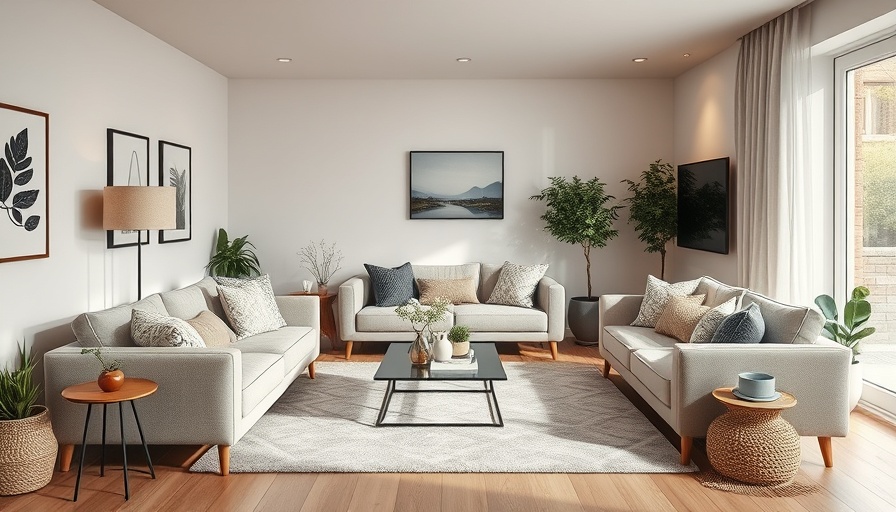 Modern living room to save yourself from Renovators Regret.