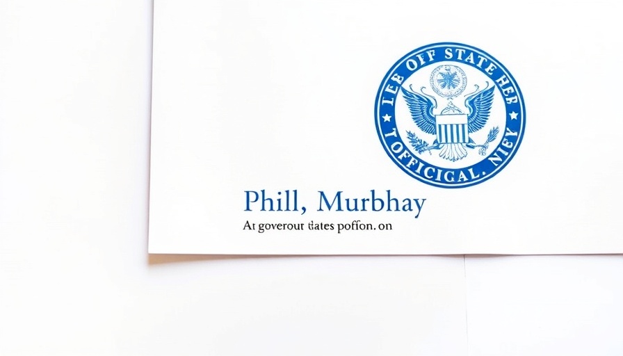 Official New Jersey letterhead for Highly Pathogenic Avian Influenza Essex County alert.