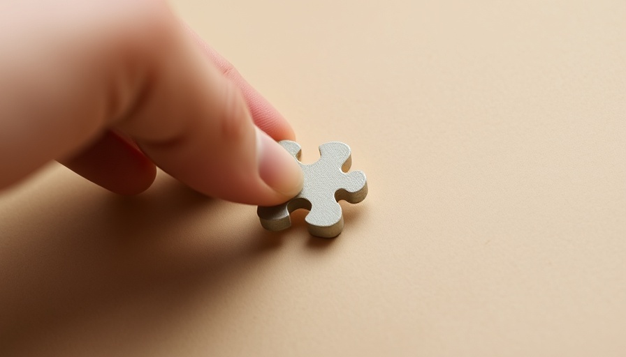 Hand completing a jigsaw puzzle, symbolizing AI-powered test automation.