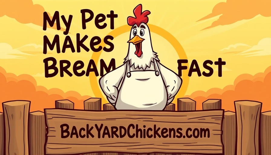 Cartoon chicken image promoting questions on avian health.