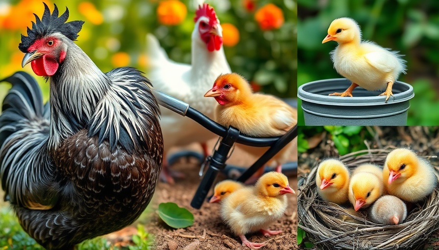 BYC Poultry Caption Contest photo collage of farm animals