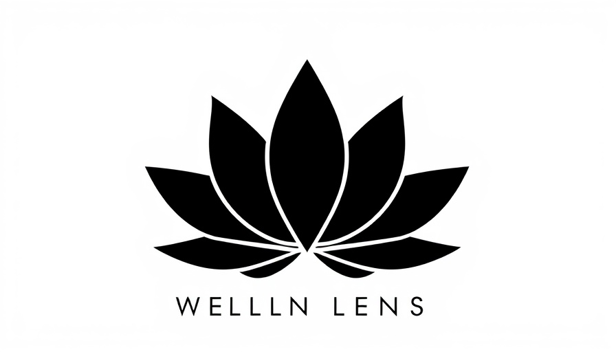 Superior Wellness Chronos Mini Pool black lotus logo on white background.