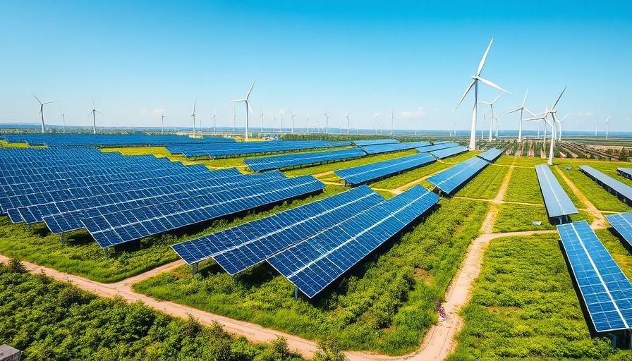 China solar and wind installations showcasing renewable energy landscape.