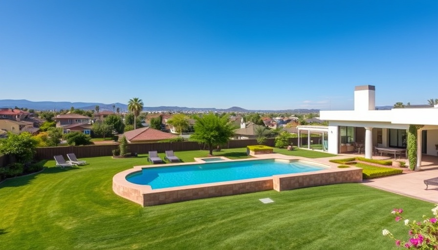 Luxurious backyard pool area ideal for family renovation ideas.